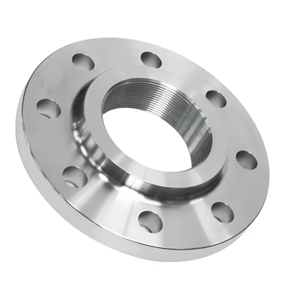 DIN 2565 2566 2567 2568 2569 ASME SA105 ASTM A105 فلنجات ملولبة من الصلب الكربوني مع رقبة