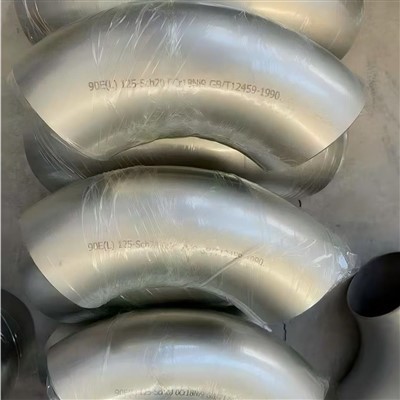 90 درجة L 125 SCH20 0Cr18N9 كوع